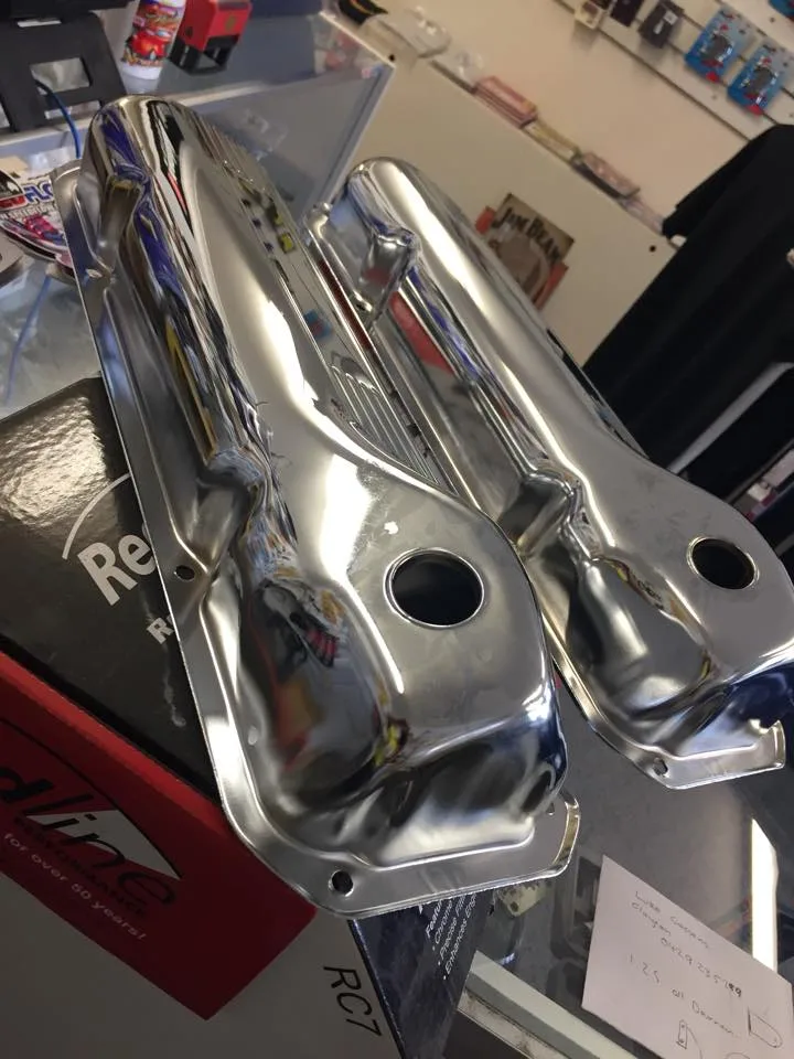 Chrome rocker covers available in store