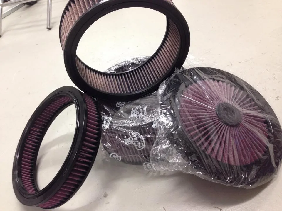 High flow air filters in stock at Pit Crew