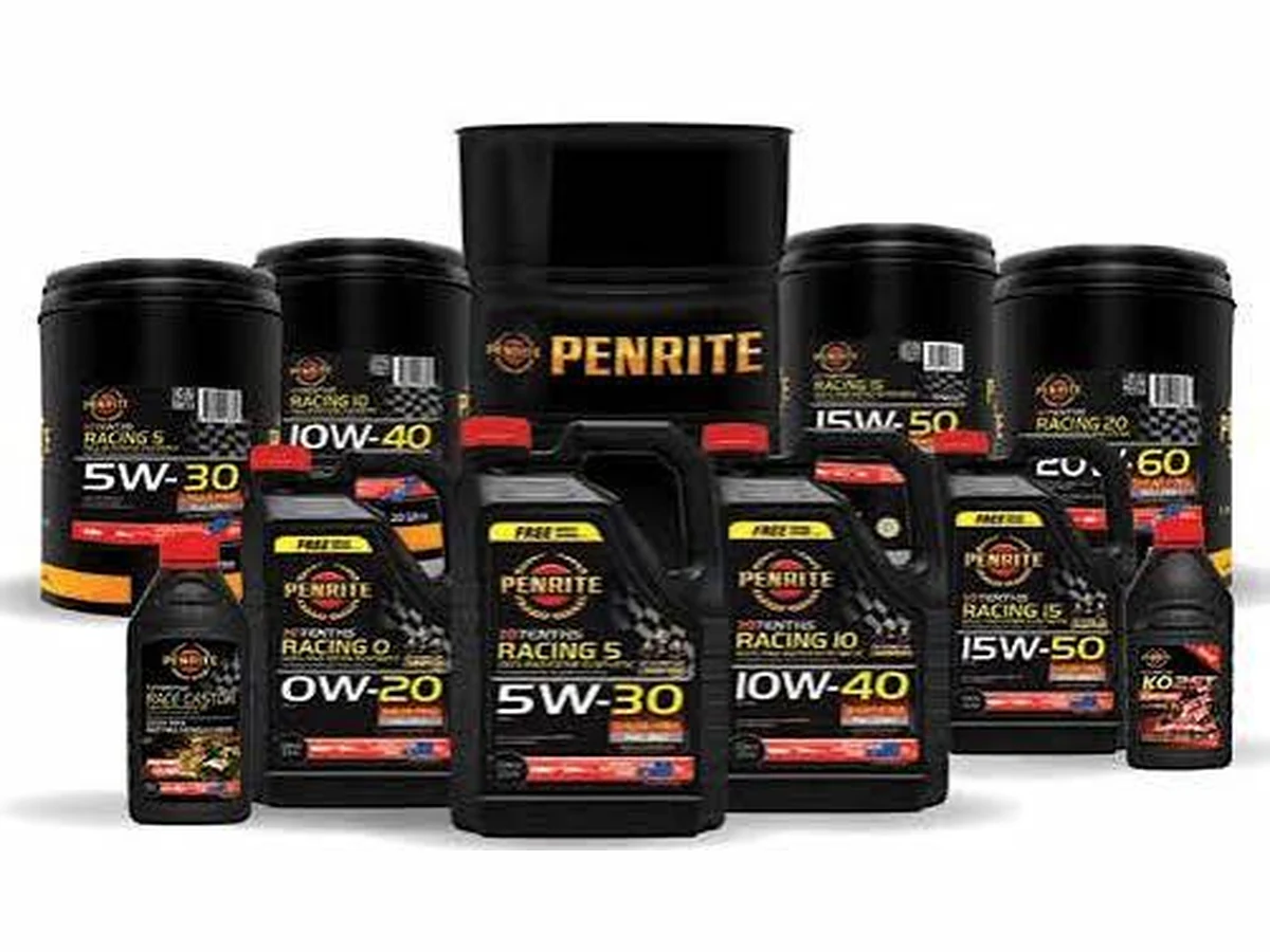 Penrite Racing oil range for motorsport applications